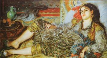 Pierre Auguste Renoir : Odalisque, An Algerian Woman